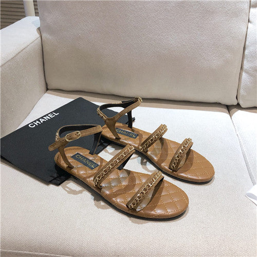 High Quality Luxury Chanel Flat Sandals – Style 69254