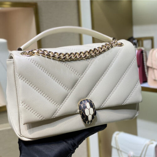 High Quality Luxury Bvlgari Serpenti Cabochon Shoulder Bag product detail