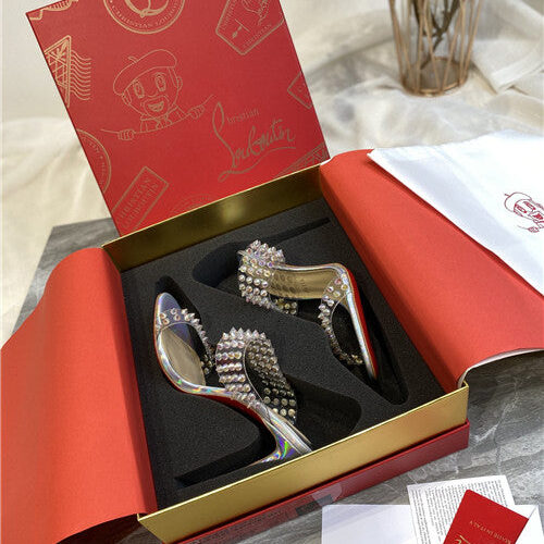 High Quality Luxury Christian Louboutin Heeled Sandal – Style 41236 product detail