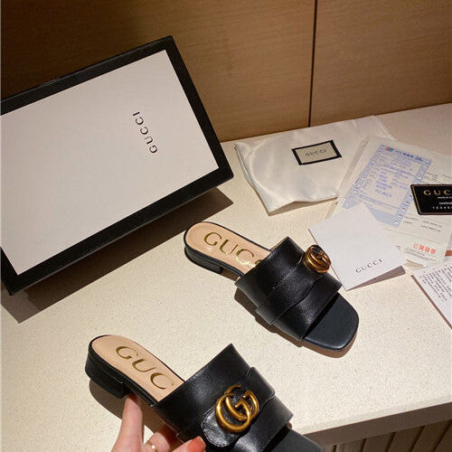 High Quality Luxury Gucci Flat Slippers Women alternate view