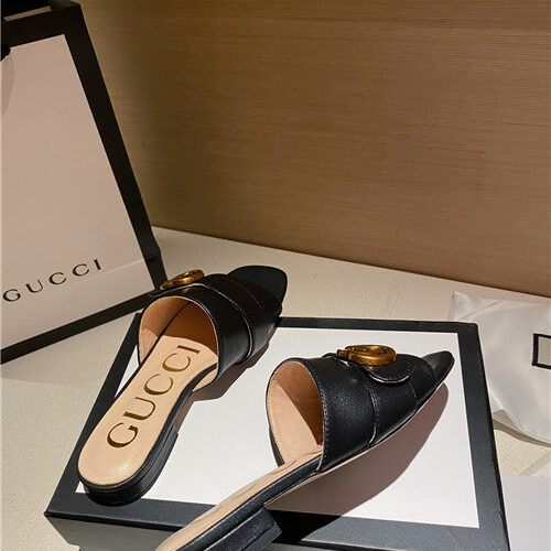 High Quality Luxury Gucci Flat Slippers Women product detail