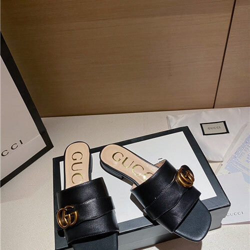 High Quality Luxury Gucci Flat Slippers Women product detail