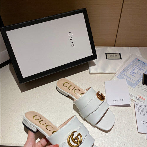 High Quality Luxury Gucci Flat Slippers Women – Style 91539 alternate view