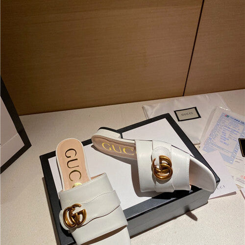 High Quality Luxury Gucci Flat Slippers Women – Style 91539 product detail