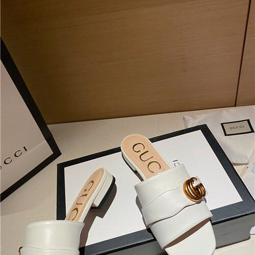 High Quality Luxury Gucci Flat Slippers Women – Style 91539 product detail