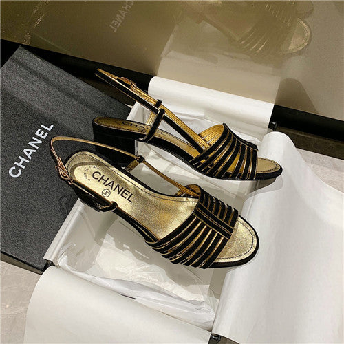 High Quality Luxury Chanel High Heel Sandals – Style 10246 alternate view