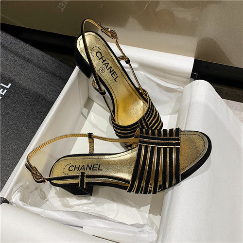 High Quality Luxury Chanel High Heel Sandals – Style 10246