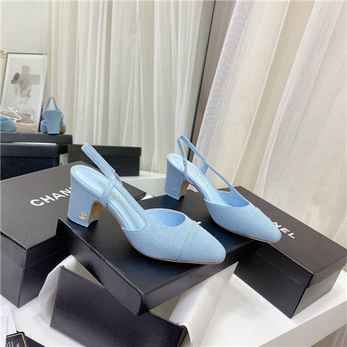 High Quality Luxury Chanel Heel Sandals – Style 37382 alternate view