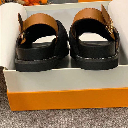 High Quality Luxury LV Flat Sandals Womens – Style 19683 product detail