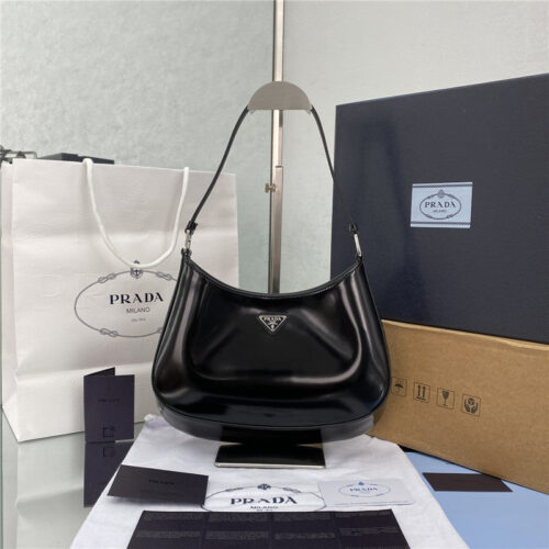 High Quality Luxury Prada Cleo Leather Shoulder Bag – Style 26831