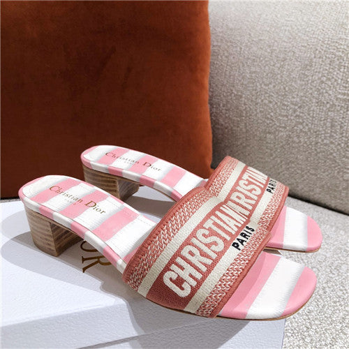 High Quality Luxury Dior Heel Sandals Slippers – Style 92070