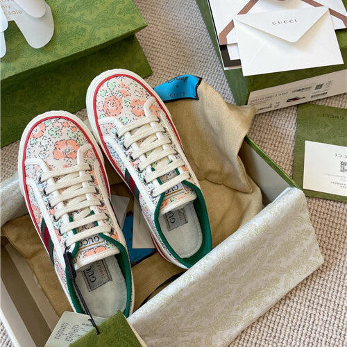 High Quality Luxury Gucci Tennis 1977 Low Sneakers – Style 85747 product detail