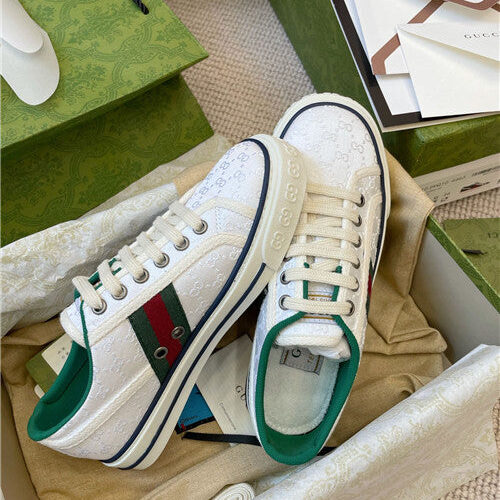 High Quality Luxury Gucci Tennis 1977 Low Sneakers – Style 52979 product detail