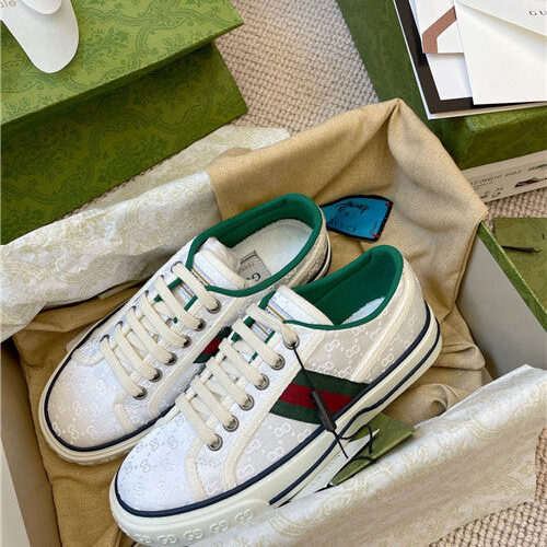 High Quality Luxury Gucci Tennis 1977 Low Sneakers – Style 52979