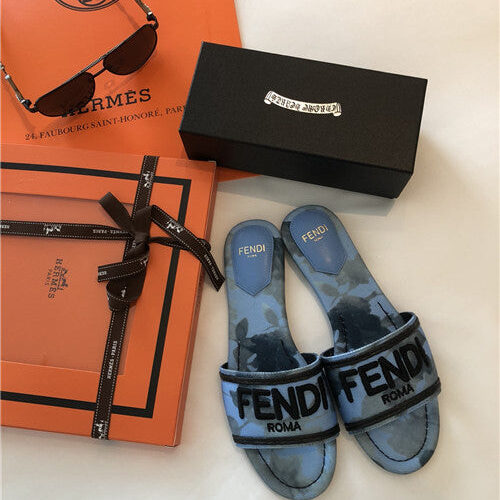 High Quality Luxury Fendi Slippers Sandals – Style 70035