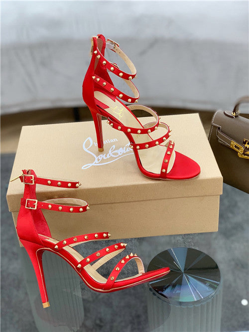 High Quality Luxury Christian Louboutin Cl Studded High Heel Sandals product detail
