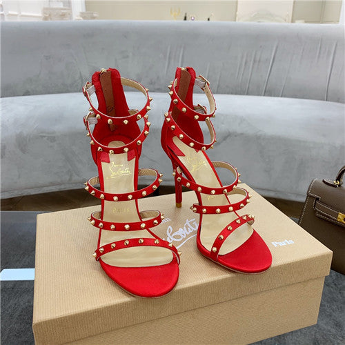 High Quality Luxury Christian Louboutin Cl Studded High Heel Sandals product detail