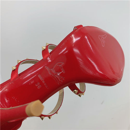 High Quality Luxury Christian Louboutin Cl Studded High Heel Sandals product detail