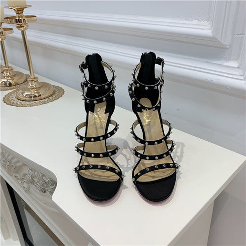 High Quality Luxury Christian Louboutin Cl Studded Heel Sandals alternate view