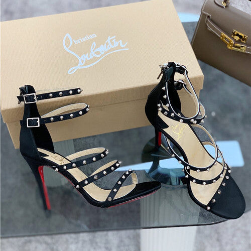 High Quality Luxury Christian Louboutin Cl Studded Heel Sandals product detail
