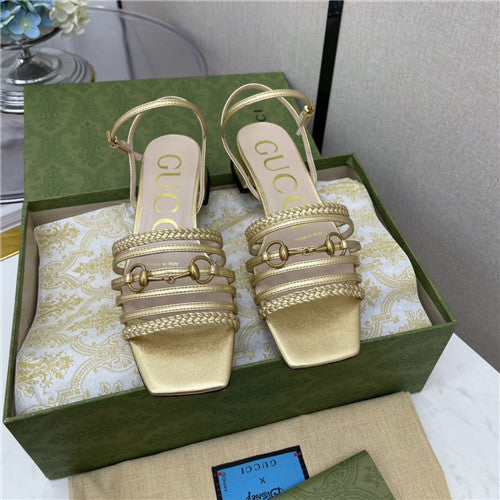 High Quality Luxury Gucci Braided Strap Sandals – Style 29107 alternate view
