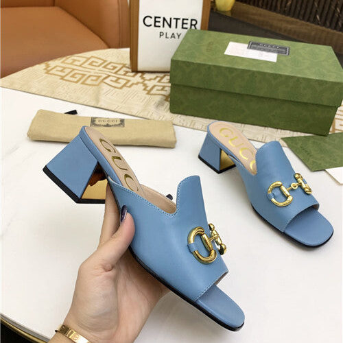 High Quality Luxury Gucci High Heel Slippers – Style 27987 product detail