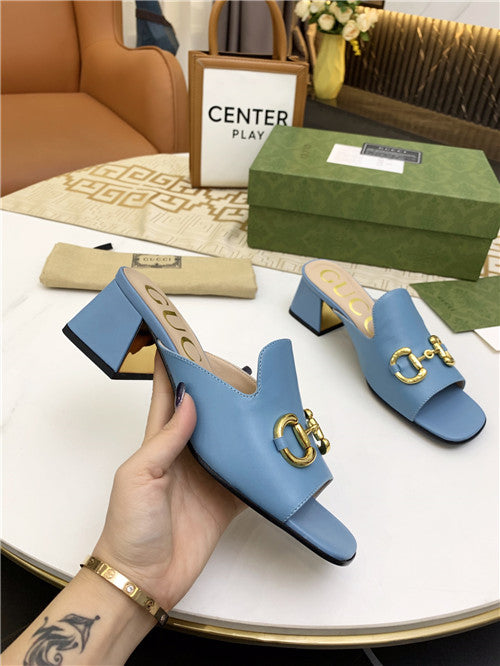 High Quality Luxury Gucci High Heel Slippers – Style 27987 product detail