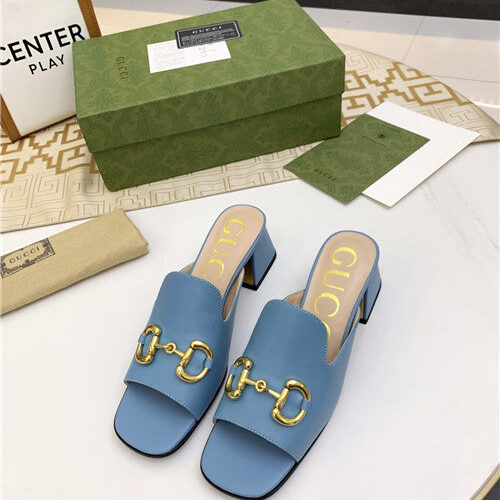High Quality Luxury Gucci High Heel Slippers – Style 27987 product detail