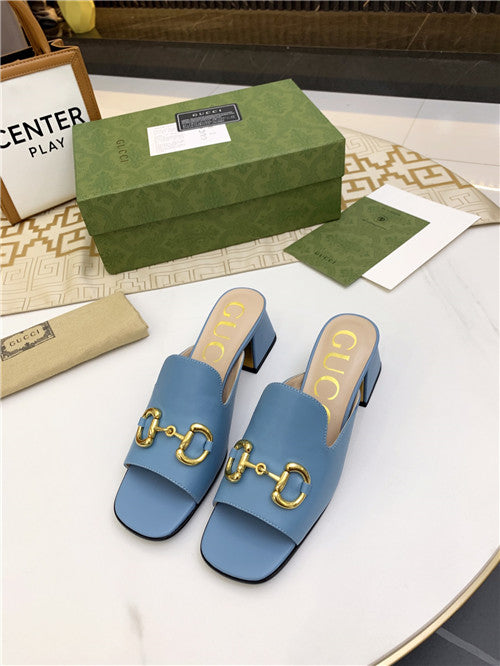 High Quality Luxury Gucci High Heel Slippers – Style 27987 product detail