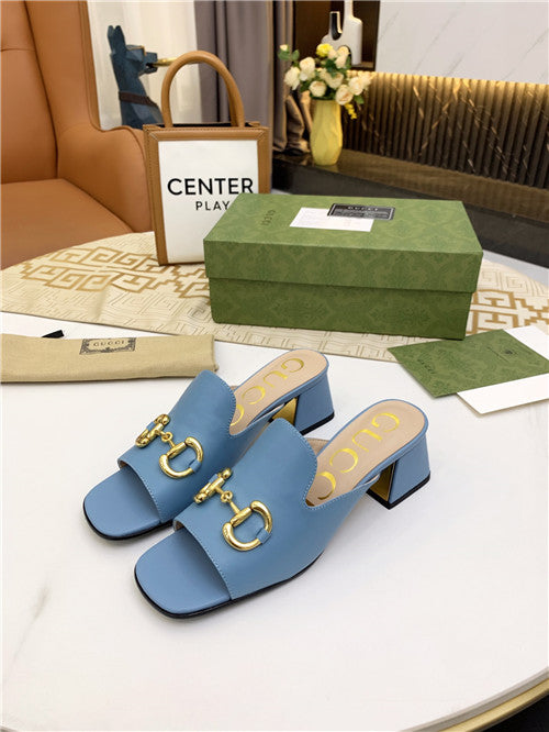 High Quality Luxury Gucci High Heel Slippers – Style 27987 product detail