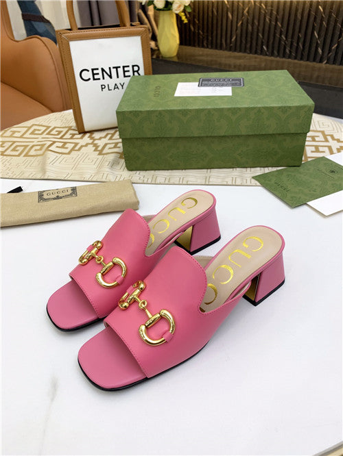 High Quality Luxury Gucci High Heel Slippers – Style 96915 product detail