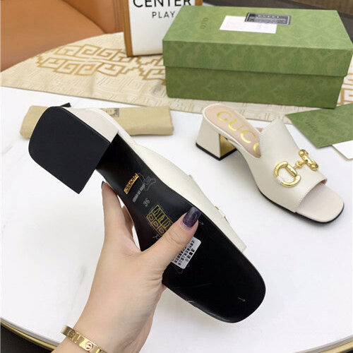 High Quality Luxury Gucci High Heel Slippers – Style 26291 product detail