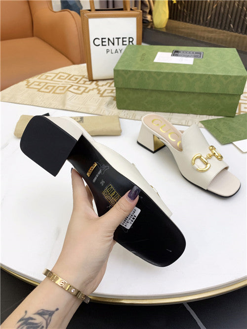 High Quality Luxury Gucci High Heel Slippers – Style 26291 product detail
