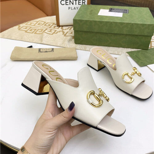 High Quality Luxury Gucci High Heel Slippers – Style 26291 alternate view