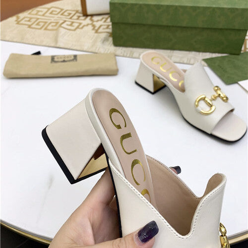 High Quality Luxury Gucci High Heel Slippers – Style 26291 product detail