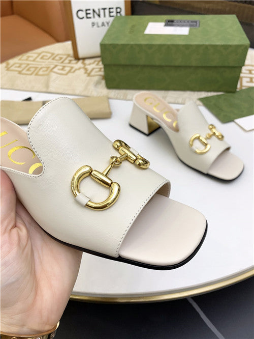 High Quality Luxury Gucci High Heel Slippers – Style 26291 product detail