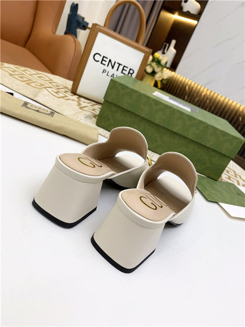 High Quality Luxury Gucci High Heel Slippers – Style 26291 product detail