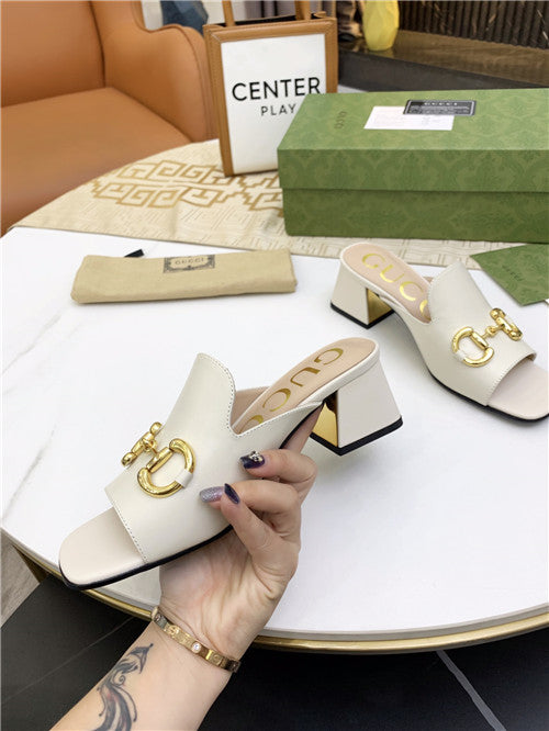 High Quality Luxury Gucci High Heel Slippers – Style 26291 product detail