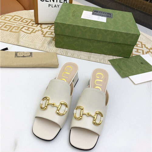 High Quality Luxury Gucci High Heel Slippers – Style 26291 product detail