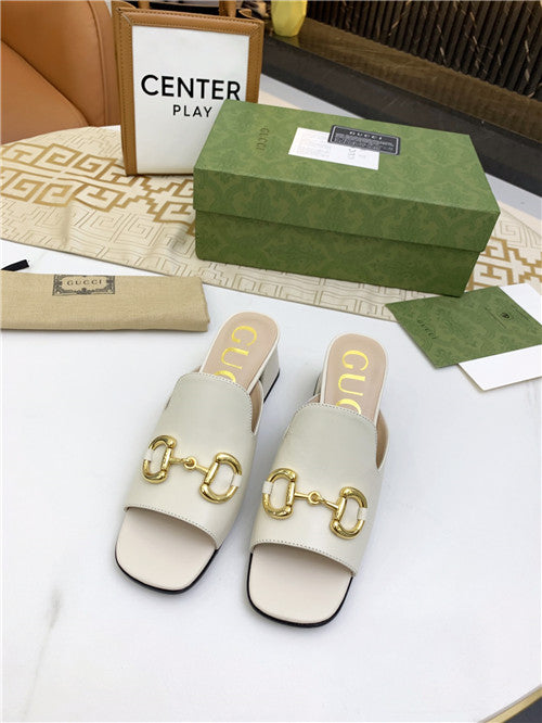 High Quality Luxury Gucci High Heel Slippers – Style 26291 product detail
