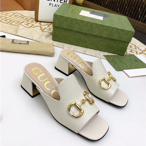 High Quality Luxury Gucci High Heel Slippers – Style 26291