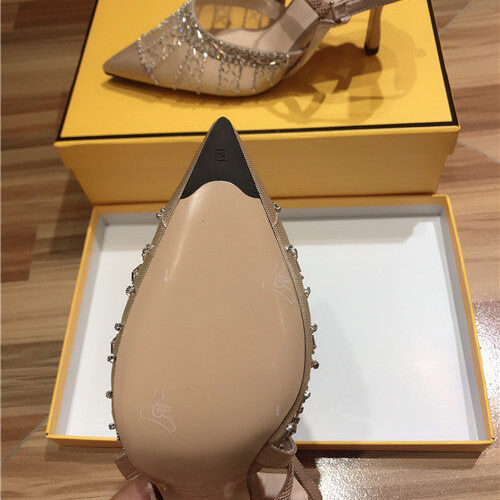 High Quality Luxury Fendi High Heel Sandals – Style 48883 product detail