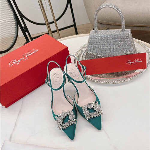 High Quality Luxury Roger Vivier High Heel Sandals – Style 95348 alternate view