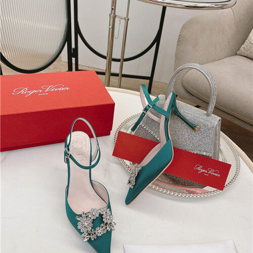 High Quality Luxury Roger Vivier High Heel Sandals – Style 95348 product detail