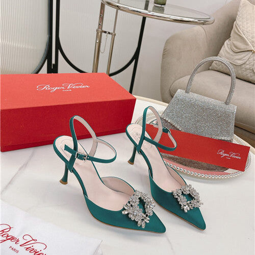 High Quality Luxury Roger Vivier High Heel Sandals – Style 95348