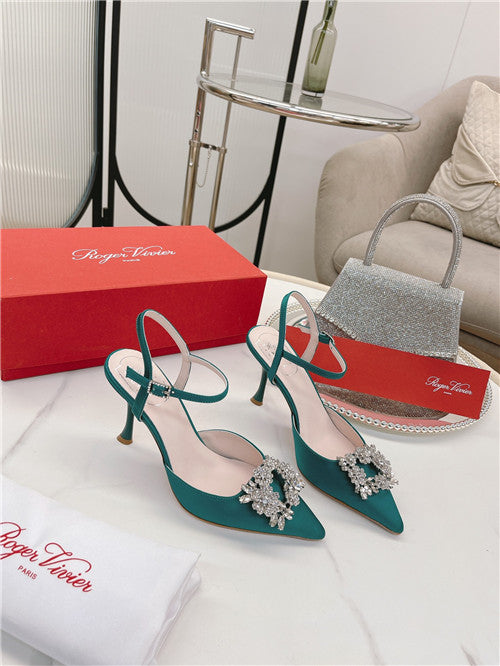High Quality Luxury Roger Vivier High Heel Sandals – Style 95348