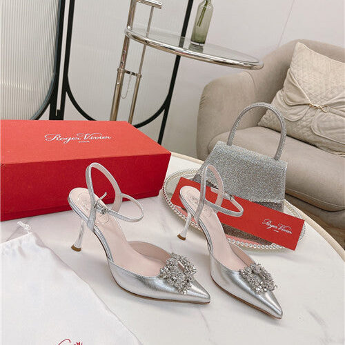 High Quality Luxury Roger Vivier High Heel Sandals – Style 31508