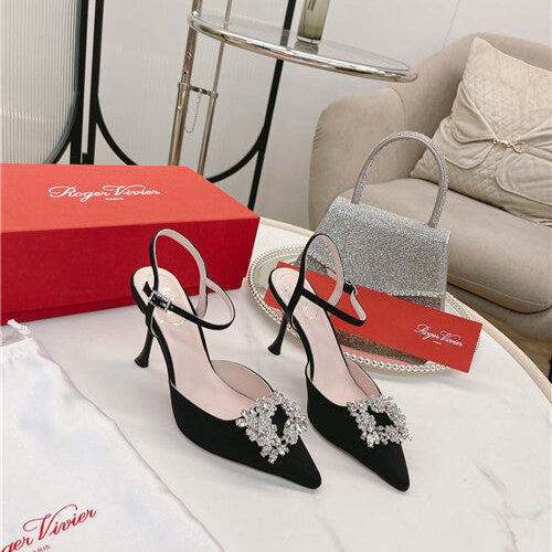 High Quality Luxury Roger Vivier High Heel Sandals – Style 00436