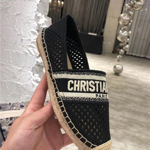 High Quality Luxury Dior Logo Embroidery Hollow Shoes – Style 84870 product detail