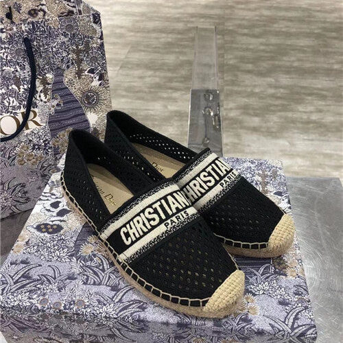 High Quality Luxury Dior Logo Embroidery Hollow Shoes – Style 84870 product detail